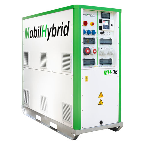 ハイブリッド型無停電電源装置 - MH36 - MobilHybrid by PV4Life GmbH - 三相 / AC / 液晶ディスプレイ
