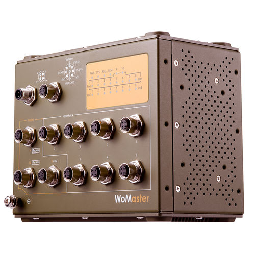 マネージドスイッチ - MP310 series - WoMaster - 10 ポート / ギガビットイーサネット / レベル 3