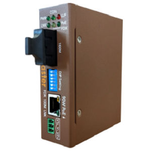 管理型イーサネットスイッチ - DP101 - WoMaster - 10/100BaseT(X) / 光ファイバー / PoE
