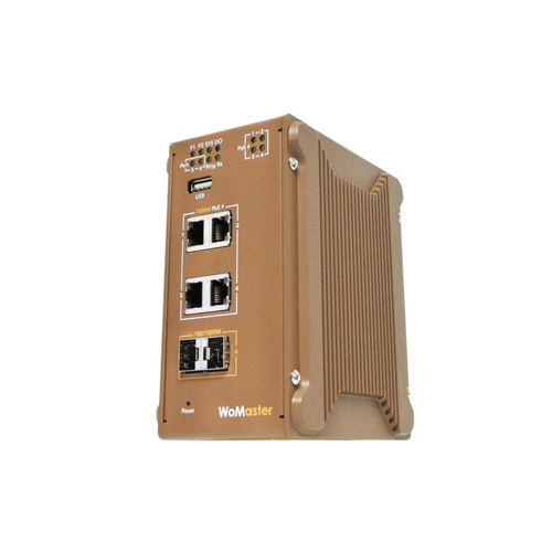 管理型イーサネットスイッチ - DP406 - WoMaster - 6 ポート / ギガビット / ワイヤレス