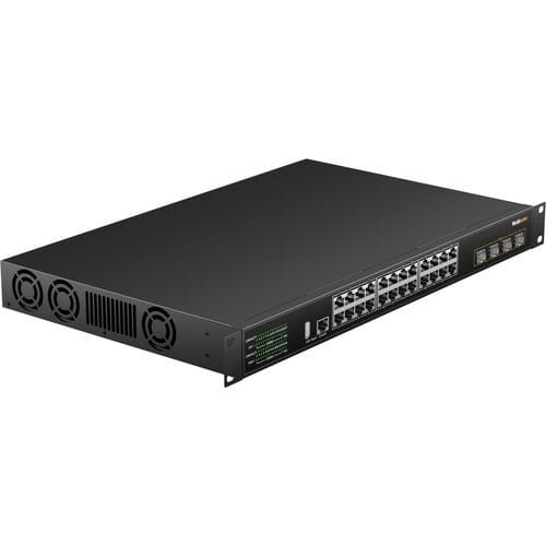 管理型イーサネットスイッチ - IRP628XG-24GP4XGF - WoMaster - 28 ポート / ギガビットイーサネット / レベル 3