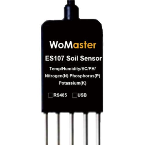 土中湿度センサー - ES107-Soil - WoMaster - Modbus RTU / USB / 2線式
