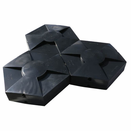 浮き貯蔵タンクカバー - Hexprotect®  - AWTT - モジュラー / プラスチック製 / 排水用