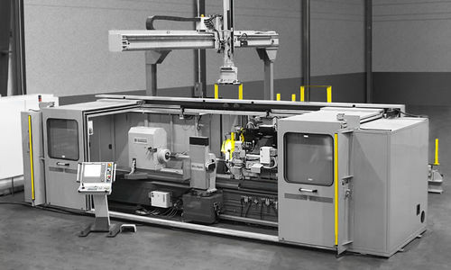 CNC旋盤 - MASCHINENFABRIK HERKULES GMBH & CO. KG - 高生産性 / コンパクト / 自動搬入・搬出