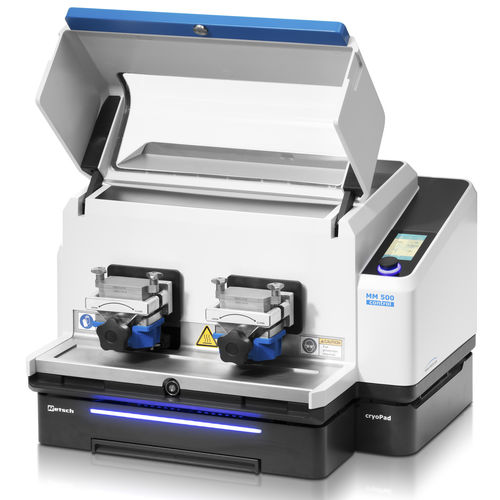 温度調節付き振動粉砕機 - MM 500 control - Retsch GmbH - ボール状 / 横型 / 実験用