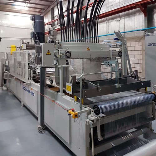 ガラス製品製造ライン - Schmidt & Heinzmann GmbH & Co KG - 複合繊維 / 自動