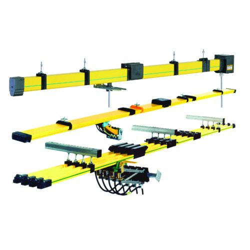 プラスチック製送電レール - KM KUMSAN CRANE SYSTEMS - 多極 / 密閉型 / コンパクト