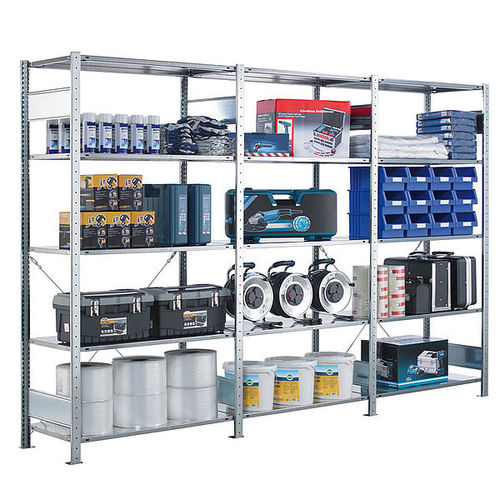 貯蔵用倉庫ラック - SCHULTE Lagertechnik - Gebr. Schulte GmbH & Co. KG - 片面 / 大容量製品用