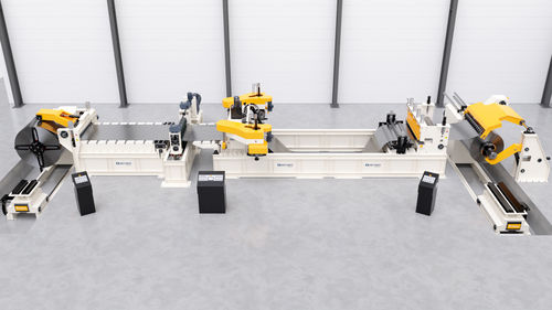 板金用製造ライン - Coil Slitting Lines - SACFORM / AGMline - 窓用 / 金属部品 / ベルト