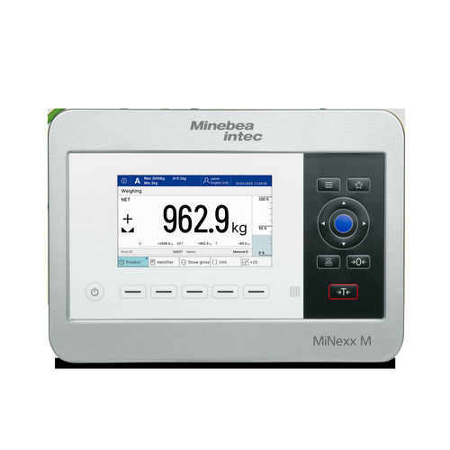 デジタル重量表示装置 - MiNexx® M - Minebea Intec GmbH - タッチパネル付き / 卓上型 / 壁掛け