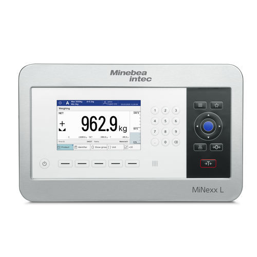 デジタル重量表示装置 - MiNexx® L - Minebea Intec GmbH - タッチパネル付き / 卓上型 / 壁掛け