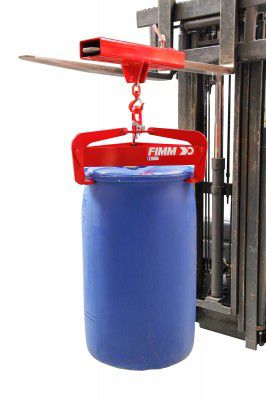 ドラム缶吊りクランプ - 840006558  - FIMM - 縦型 / 手動式 / 自動