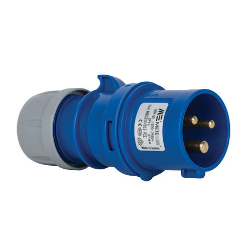 IP44プラグ - 406101V - Mete Enerji - 3極 / IEC / CEE