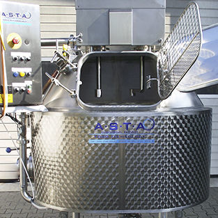 ハードチーズ製造ライン - A·S·T·A eismann GmbH - 半自動