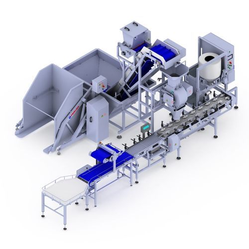 容量式魚用計量機 - Volumetric batching line - PERUZA limited liability company