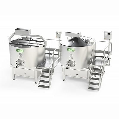 硬質チ－ズ製造タンク - SKH/SCH series - Plevnik D.O.O. Engineering and production - ステンレススチール製