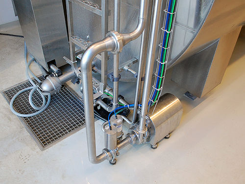 貯蔵用タンク - C. van't Riet Dairy Technology BV - ミルク用 / ステンレススチール製 / 冷却
