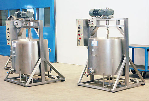 自動バター撹乳機 - Vertical - C. van't Riet Dairy Technology BV - 縦型