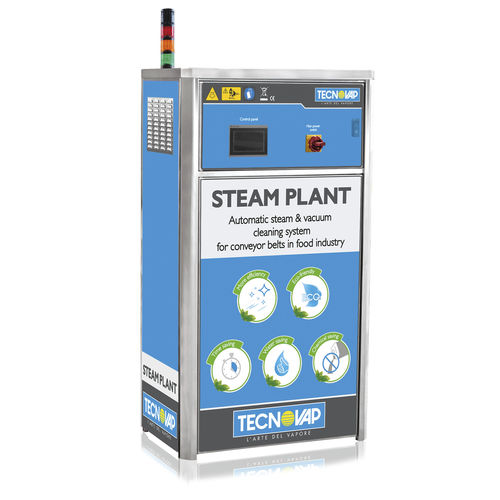 三相スチームクリーナー - STEAM PLANT - Tecnovap - タンク付き / 手動式 / ステンレス製