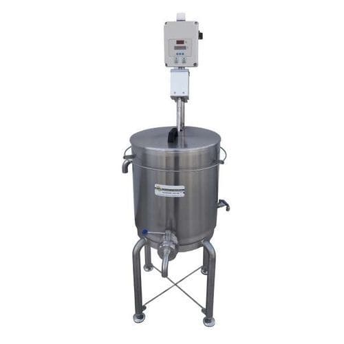 電動式低温殺菌装置 - Basic - Due Ci Inox Snc - 乳製品用 / 自動 / 手動式