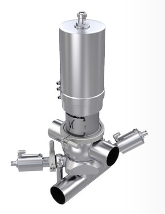 ダイヤフラム式バルブ - MD - Evoguard GmbH - 空圧式 / 混合防止 / 遮断