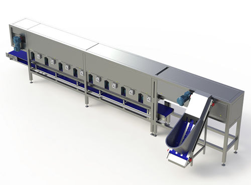 野菜用スライサー - Sushi chef - Finis Foodprocessing Equipment B.V. - 自動 / 床置き / 連続