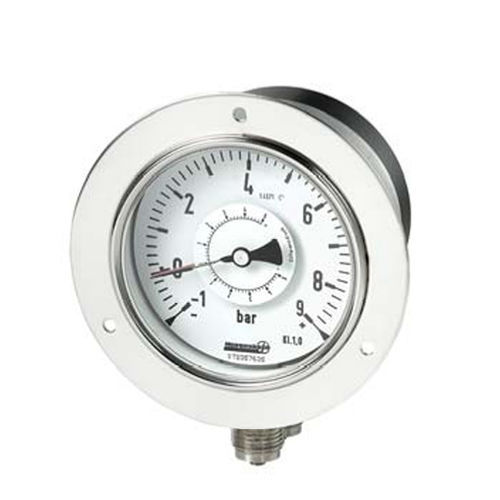 差動マイクロ圧力計 - DIR series - Hengesbach GmbH & Co. KG - ダイヤル / IP65 / IP54