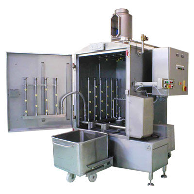 水用洗浄機 - Marchant Schmidt, Inc - 自動 / 食品産業用 / カルーセル