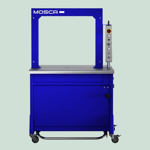自動バンド掛け機 - SoniXs MP-6 T - Mosca GmbH - ベルト用 / 生産用 / 台上