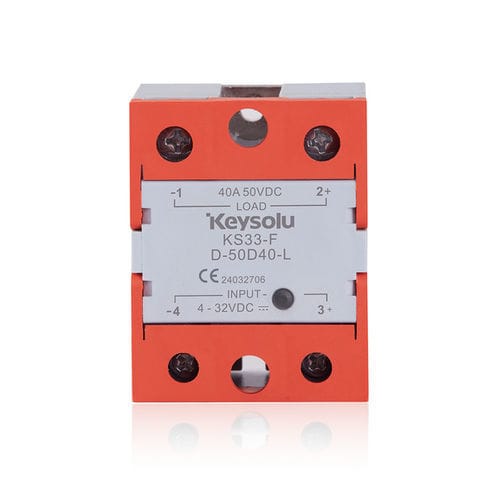 24VDC固体継電器 - KS33-F - Xiamen Jinxinrong Electronics Co., Ltd. - 32VDC / 単相 / パネル取り付け用