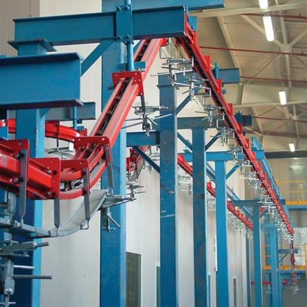 チェーンコンベヤー - CARDAN - VOGAMAKINA INDUSTRIAL PLANTS COMPANY Ltd. - モノレール / 頭上 / 横型