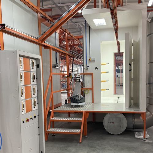密閉型粉体塗装ブース装置 - VMPVC - VOGAMAKINA INDUSTRIAL PLANTS COMPANY Ltd. - 部品 / 航空用 / 重量機器用