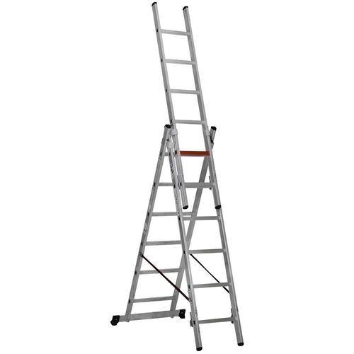 アルミニウムはしご - TS  - CAGSAN  LADDERS - 折りたたみ式 / コード 滑走式 / 安全用