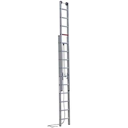 アルミニウムはしご - M100xx  - CAGSAN  LADDERS - コード 滑走式 / 格納式