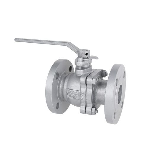 ボールバルブ - RQ41F-10K - Yongkang Yonlin Industry & Trade Co.,Ltd Yongkang Lianggong Valve Co., Ltd. - レバー / フランジ取り付け / 鋳鉄製