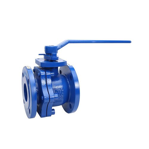 ボールバルブ - DPQ41F-16 - Yongkang Yonlin Industry & Trade Co.,Ltd Yongkang Lianggong Valve Co., Ltd. - レバー / フランジ取り付け / 鋳鉄製