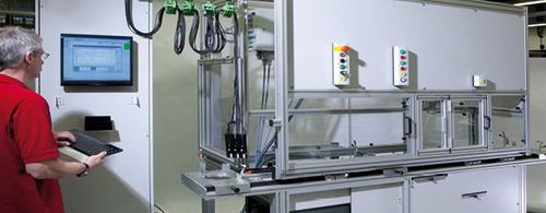 電動式試験用ベンチ - Schleich GmbH - 自動 / ステータ巻線用 / 産業用
