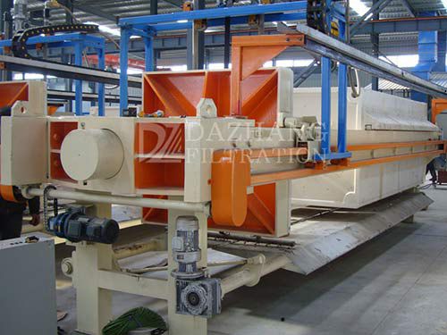 フレームフィルタープレス - Dazhang Filtration Equipment Co.,Ltd - 自動 / PLC制御 / 横型