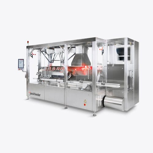 ロボット式ボトル整列機 - pickFeeder Rotzinger - Rotzinger Group - 化粧品産業用 / 製薬産業用 / 食品産業用