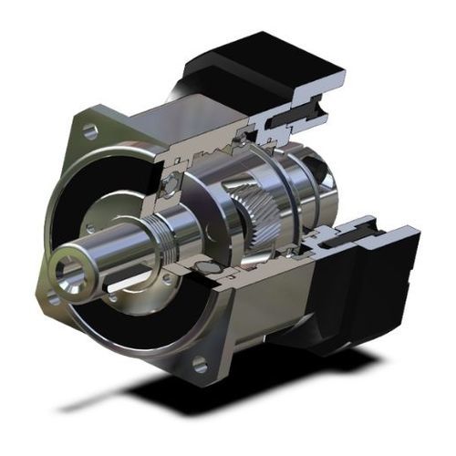 ヘリカル歯車減速機 - AB60 - Newstart Planetary Gear Boxes Co.,Ltd. - 同軸 / 中実軸 / フランジ取付形