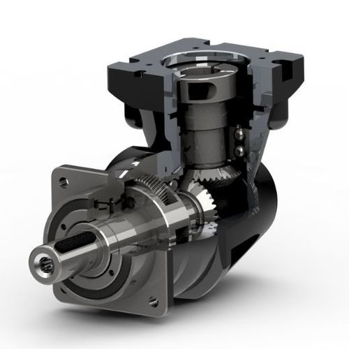 ヘリカル歯車減速機 - AFR series  - Newstart Planetary Gear Boxes Co.,Ltd. - 直交軸 / 中実軸 / フランジ取付形