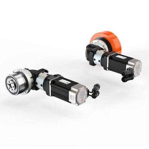 無人搬送車歯車減速機 - TPAD90 - Newstart Planetary Gear Boxes Co.,Ltd. - 同軸 / 中実軸 / フランジ取付形