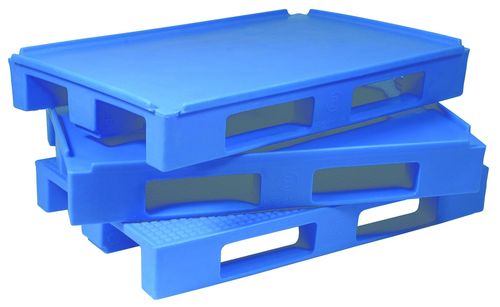 プラスチック製パレット - 1010xKx series - Borgarplast - ISO / Euro / 貯蔵