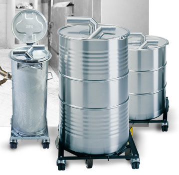 廃棄物用分離器 - Ruwac Industriesauger GmbH - ドラム式 / ドライ / 湿った