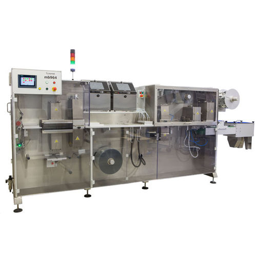 ブリスタ包装機 - MB964 - Monolab Srl - PLC制御 / 液体 / 粉末用