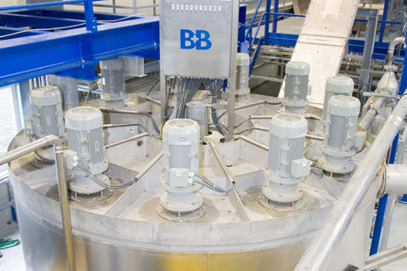 水用洗浄機 - B+B Anlagenbau - スチーム / リサイクル産業用 / 連続