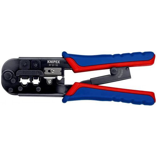 手動制御圧着具 - 97 51 10 - KNIPEX - ケーブル端子用 / コネクタ用
