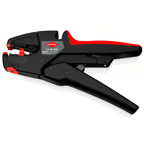 自動調整式ワイヤーストリッパー - 12 40 200 - KNIPEX - ケーブル用 / ワイヤー用 / スチール製