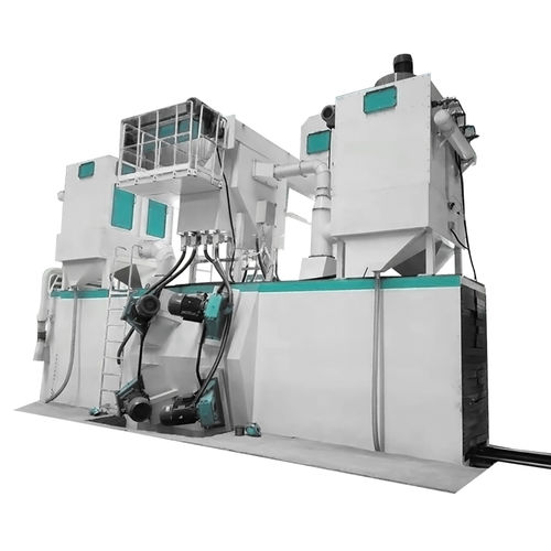 ローラーコンベヤ式ショットブラスト機 - SHANDONG KASRY INTELLIGENT EQUIPMENT CO.,LTD - 金属用 / 自動