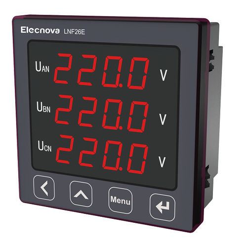 デジタル電圧計 - LNF22E/26E - Jiangsu Sfere Electric Co.,Ltd. - パネル取り付け式 / 単相